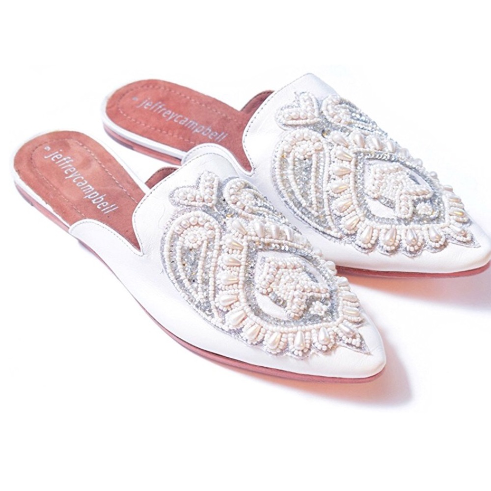 Jeffrey Campbell Varada Beaded Mule *RARE FIND*